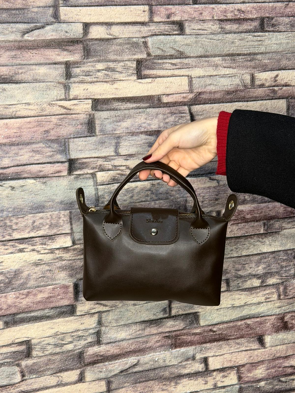 Acı Kahve Askılı Omuz Çantası (Ürün No:62)