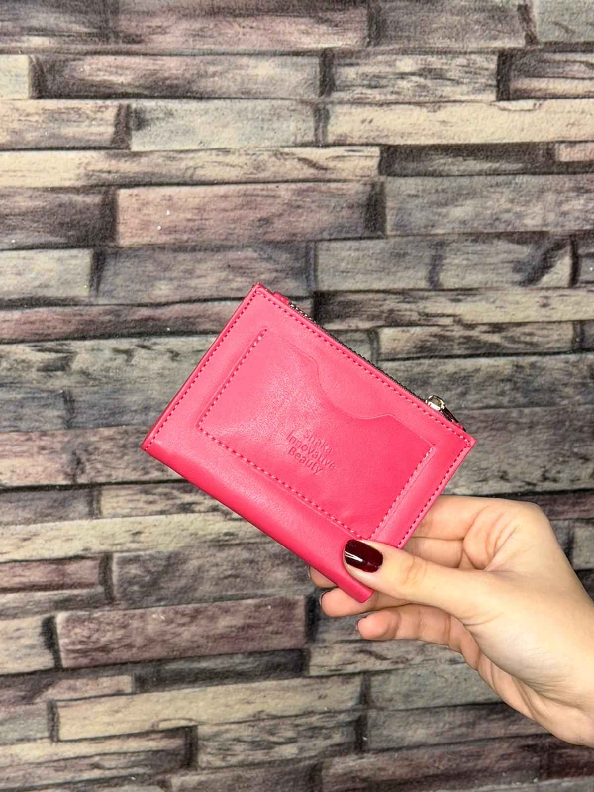 Pembe Kadın Çıtçıtlı Kartlık