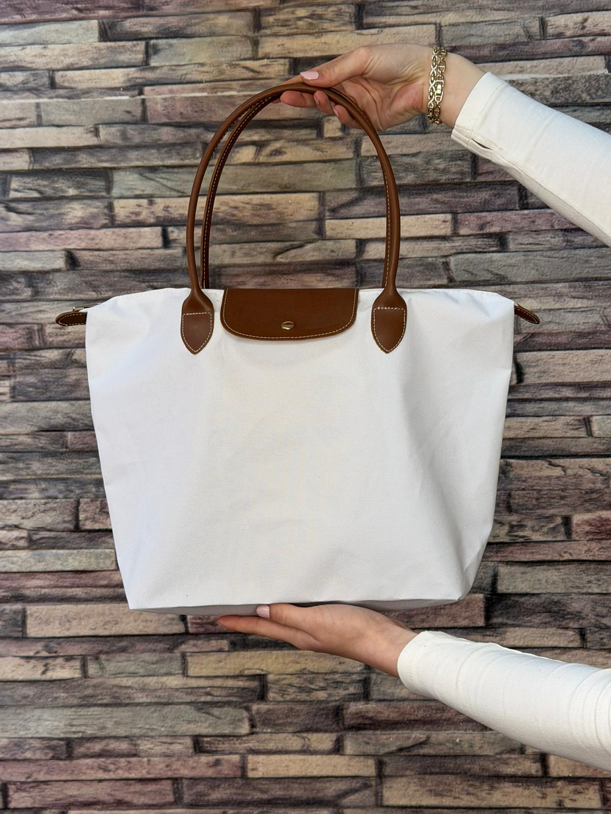 Beyaz Bez Çanta (Ürün No:155)